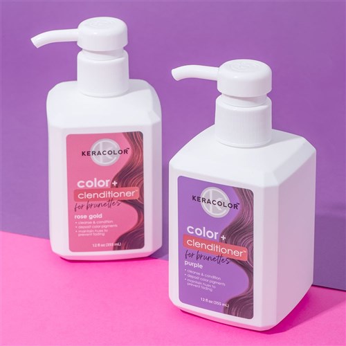 Keracolor Color Clenditioner For Brunettes Purple