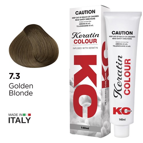 Keratin Colour Permanent Colour 7.3 Golden Blonde